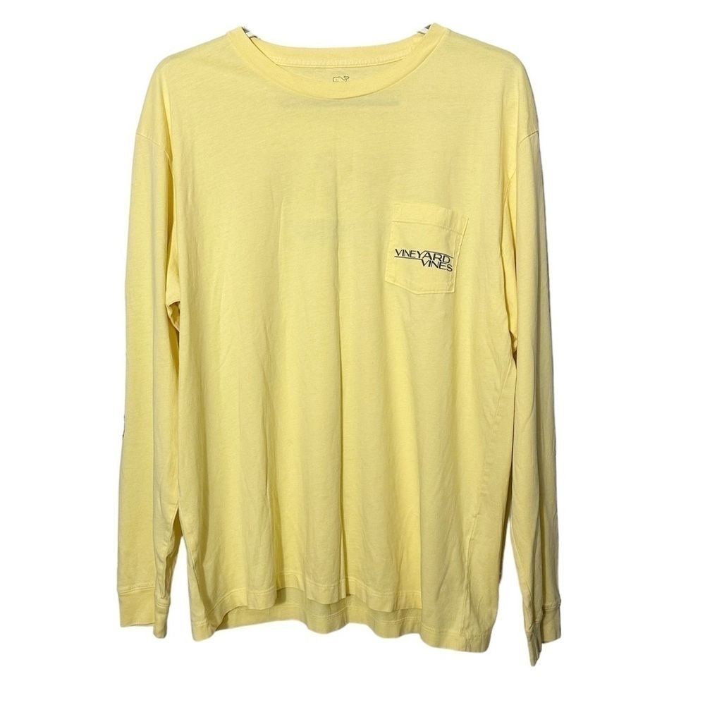 Vineyard Vines Long Sleeve Tee Top Boat Graphic